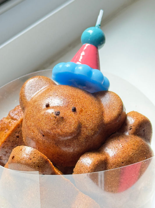 Gourmet handmade madeleine treat from St Paws Cafe's French pastry collection